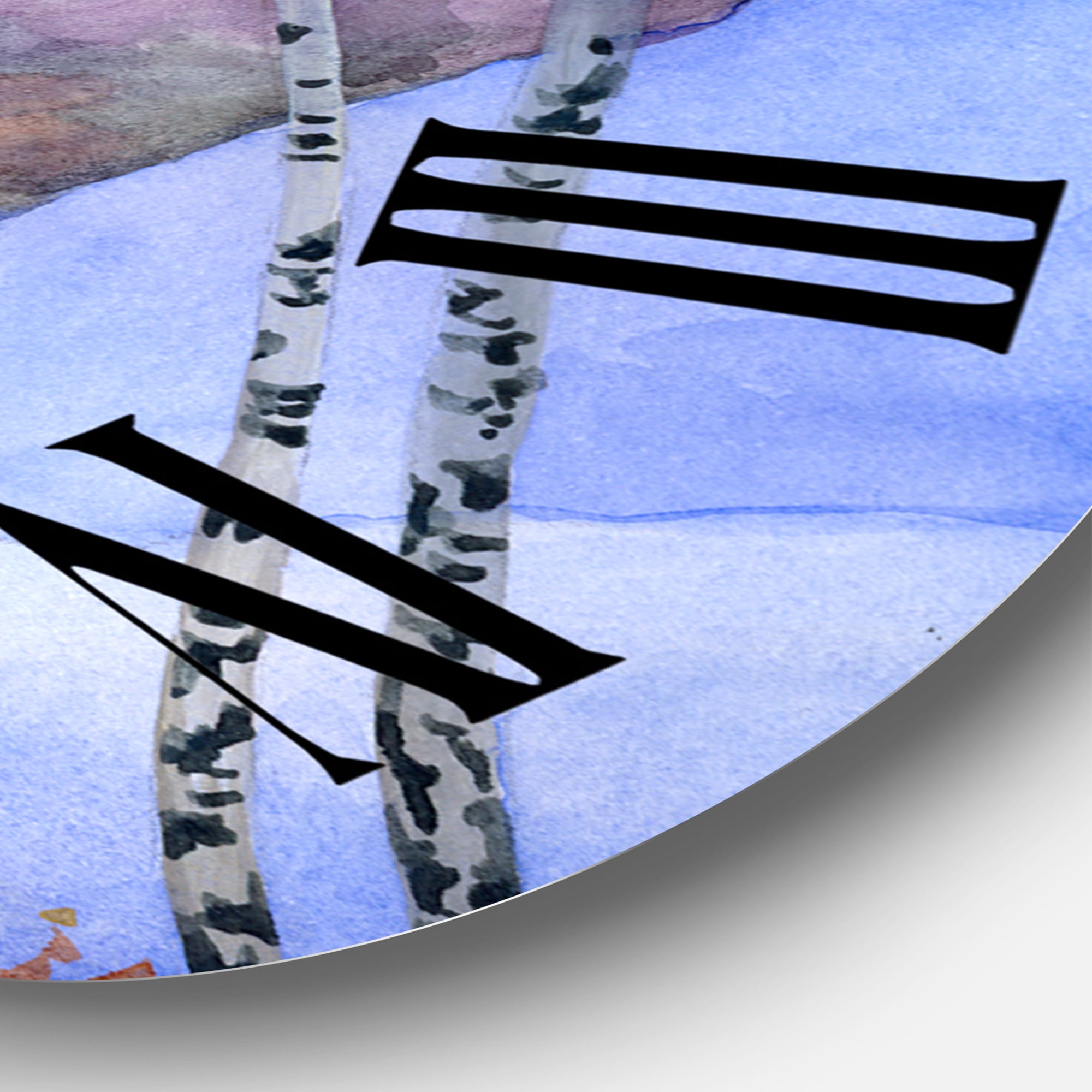 Designart 1 in Wall Clock