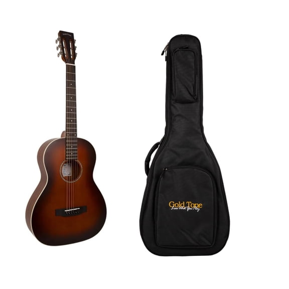 Open Box Gold Tone GT-Parlor All Solid Wood Acoustic-Electric Guitar Burst