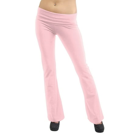 Vivian's Fashions Yoga Pants - Full Length (Junior and Junior Plus Sizes)
