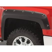Husky Liners 2804957 Pocket Style Fender Flares Fits 2014–2018 Chevy Silverado 1500 Fleetside, 2019 Silverado 1500 6'6" Bed Legacy, 2015–2019 Silverado 2500/3500 HD Fleetside SRW 4pc