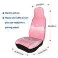 thumbnail image 4 of Sikiie Sparkly Glitter Car Seat Protector 2 Pack Car Seat Cushion Mat, Car Seat Covers for SUV, Truck, Van, 4 of 7