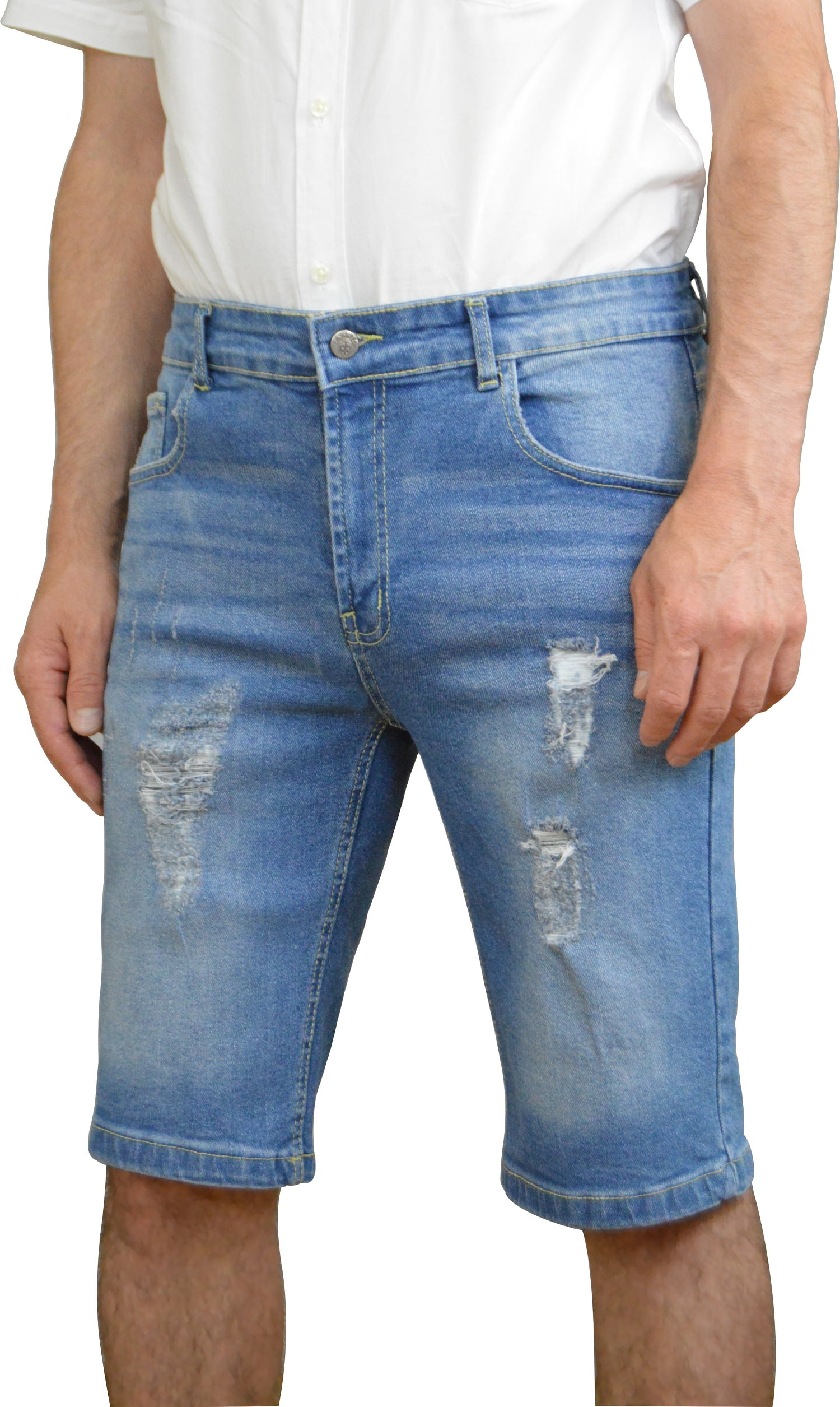 for Men Mens Clothing Jeans Slim jeans Blue True Religion Denim Rocco Distressed Slim-leg Jeans in Dark Blue 