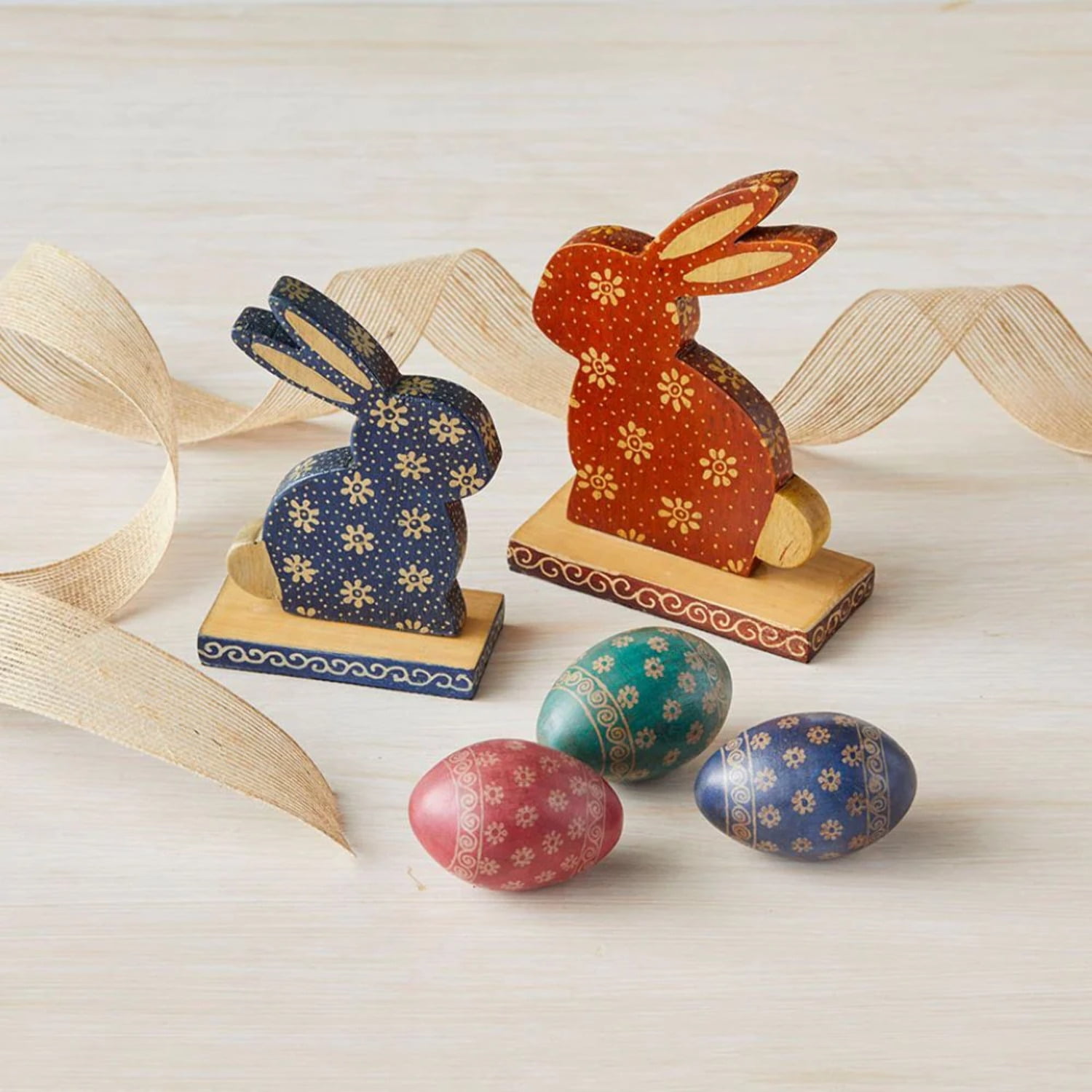 Batik Easter Eggs Set