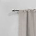 Mainstays 1" Ball Single Curtain Rod, Nickel, 84120"