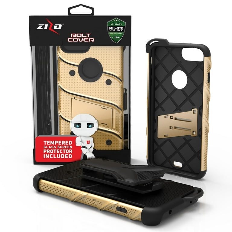 ZIZO BOLT Series for iPhone Plus Case Military Grade Drop Tested