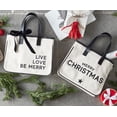 thumbnail image 4 of Mini Tote Bag-Merry Christmas (11  X 9.5 )-Canvas, 4 of 5