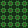 thumbnail image 1 of Ahgly Company Tapis d'Intérieur Lavable en Machine Carré Noir Nuit Transitionnel, 4 Pieds Carré, 1 of 7
