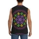 thumbnail image 4 of Fotbe Mardi Gras5 Men's Camiseta sin Mangas Estampada para Hombres, Playera Casual para Gimnasio, Entrenamiento, Playa-Large, 4 of 7