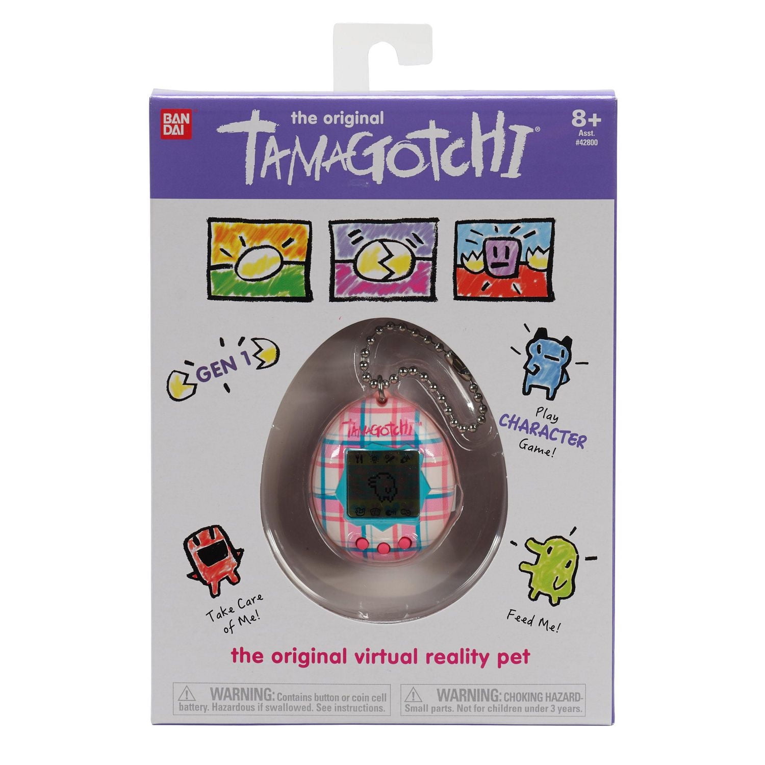 Original Tamagotchi - Plaid