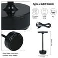 thumbnail image 2 of Modern Minimalist Metal Table Lamp Touch Control LED Desk Lamp, 2 of 8