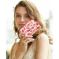 thumbnail image 6 of Gemfits Credit Card Holder Wallet for Women ardholder Wallets Organizer Purse Girly Aesthetic Cute Small for Ladies Teen Girls,Strawberry, 6 of 6