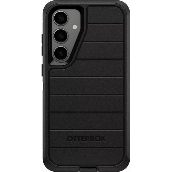 OtterBox Samsung Galaxy S25  (Only) - Defender Series Pro Case - Black - Case Only - Screenless - Rugged & Durable - with Port Protection - Non-Retail Packaging