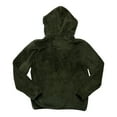 thumbnail image 2 of Boston Traders Men's 1/4 Zip Sherpa Fleece Lined Hooded Sweatshirt (Grey Stone, XL), 2 of 2