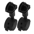 thumbnail image 4 of 2 Pcs Roues de Roulettes de Remplacement pour Cage à Animaux, 4 of 8