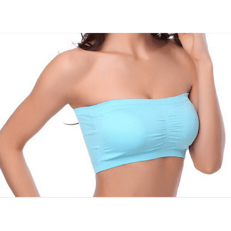 

Owls Yard Women s Strapless Tube Tops Bra Push up Removable Padded Comfort Wirefree Stretchy Seamless Crop Underwear Summer S-3XL