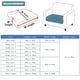 thumbnail image 5 of Funda elástica para cojín de asiento, funda elástica para sofá para sala de estar, Protector lavable y extraíble, 1 ud., 5 of 5