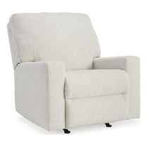 Bowery Hill Contemporary Snow Recliner with Pull Tab Reclining Motion