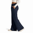 thumbnail image 4 of Wide Leg Sweatpants Female Baggy Drawstring Elastic High Waisted Palazzo Lounge Pants Tibet S, 4 of 7