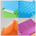 thumbnail image 5 of Ramddy 4-Pack Plastic Stackable Storage Basket, Kitchen Stacking Organizer Baskets, 5 of 7
