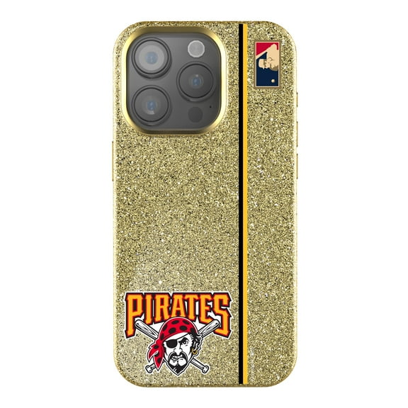 Keyscaper Gold Pittsburgh Pirates iPhone Bling Case