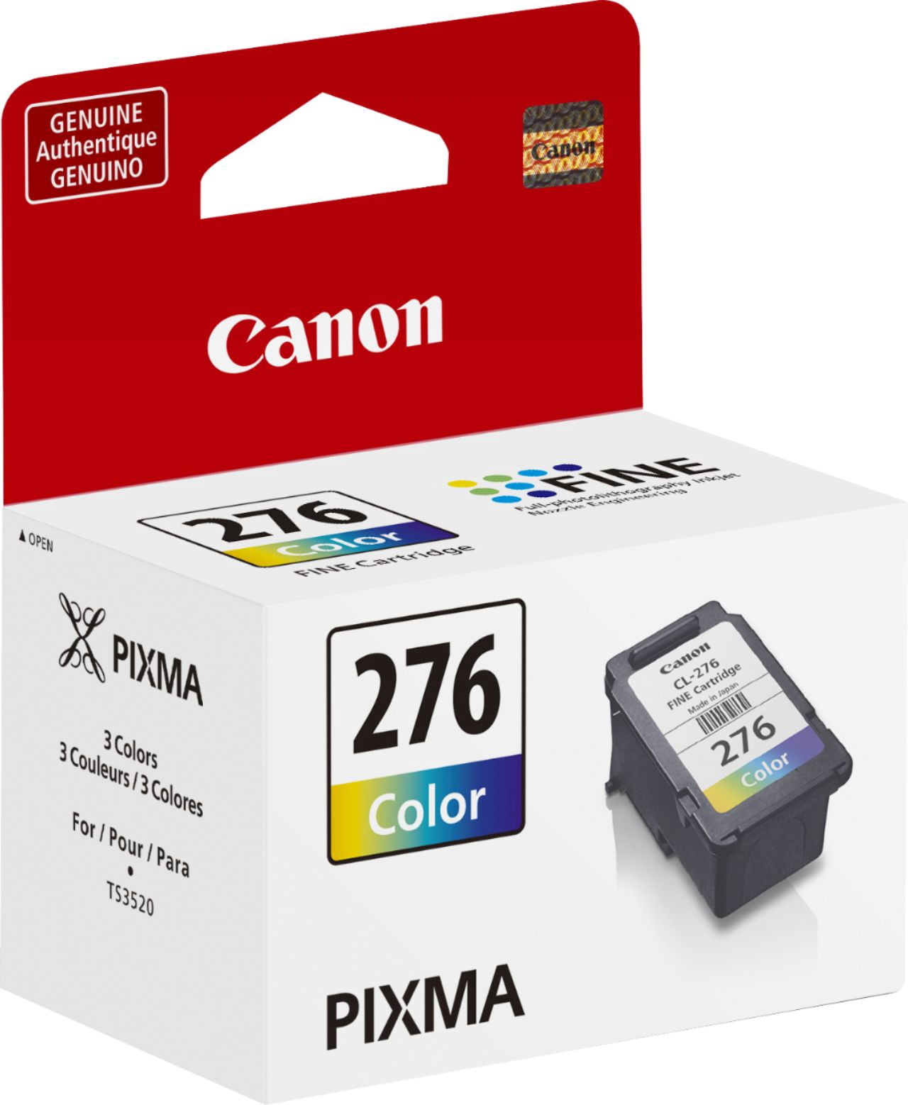 Canon PIXMA CL-276 Ink Printer Cartridge for PIXMA TS3520