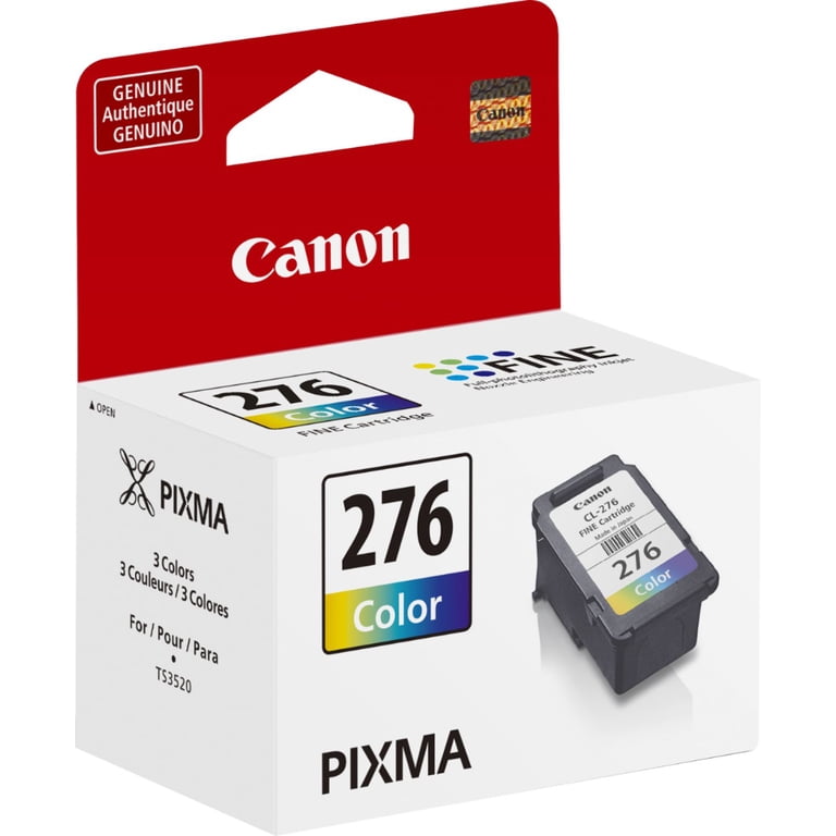 Canon PIXMA CL-276 Color Ink Cartridge, 6.2ml, Vibrant Photos