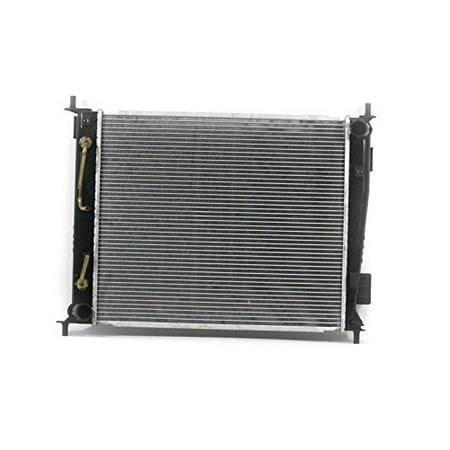 Radiator - Pacific Best Inc For/Fit 13135 10-11 Kia Soul 1.6L 4Cy Plastic Tank Aluminum Core 1-Row WITH Transmission Oil (Best Type Of Transmission Cooler)