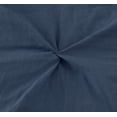 thumbnail image 6 of Chezmoi Collection Aria 3-Piece Pintuck Ruffle Skirt Bedspread Set, Soft Lightweight French Country Chic Farmhouse Pinch Pleat Crinkled Texture Microfiber Bedding, California King, Dusty Blue, 6 of 9