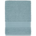 thumbnail image 1 of Divatex Cotton Textured Quick-Dry Bath Towel, Green, 12 X 12, 1 of 2