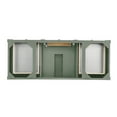 thumbnail image 4 of James Martin Vanities 650-V60s Brittany 60" Single Basin Poplar Wood Vanity Cabinet Only -, 4 of 7