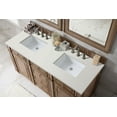 thumbnail image 2 of James Martin Vanities 157-V60D-BW-3LDL Bristol 60" Double Basin Walnut Wood Vanity Set -, 2 of 3