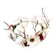 thumbnail image 1 of 1 tiara de flores artificiales, exquisita diadema decorativa para niña, diadema brillante., 1 of 4