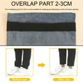 thumbnail image 3 of LELE LIFE 65.6ft Pants Edge Shorten Self-adhesive Pants Mouth Paste, Permanent Washable Iron-On Hem Clothing Tape, Sewing Adhesive, Fabric Fusing Tape for Pants, Black, 3 of 7