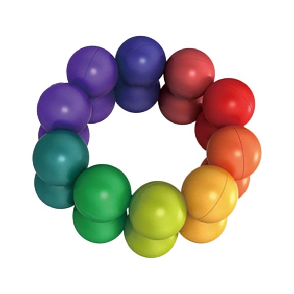 Bola para apretar,Exprimir bolas relajantes para niños,Pelota elástica de juguete divertido,Fidget Juguete Relajante Bola Sensorial Levantamiento Lento,Novedad Llenador de bolsas de 25 cm