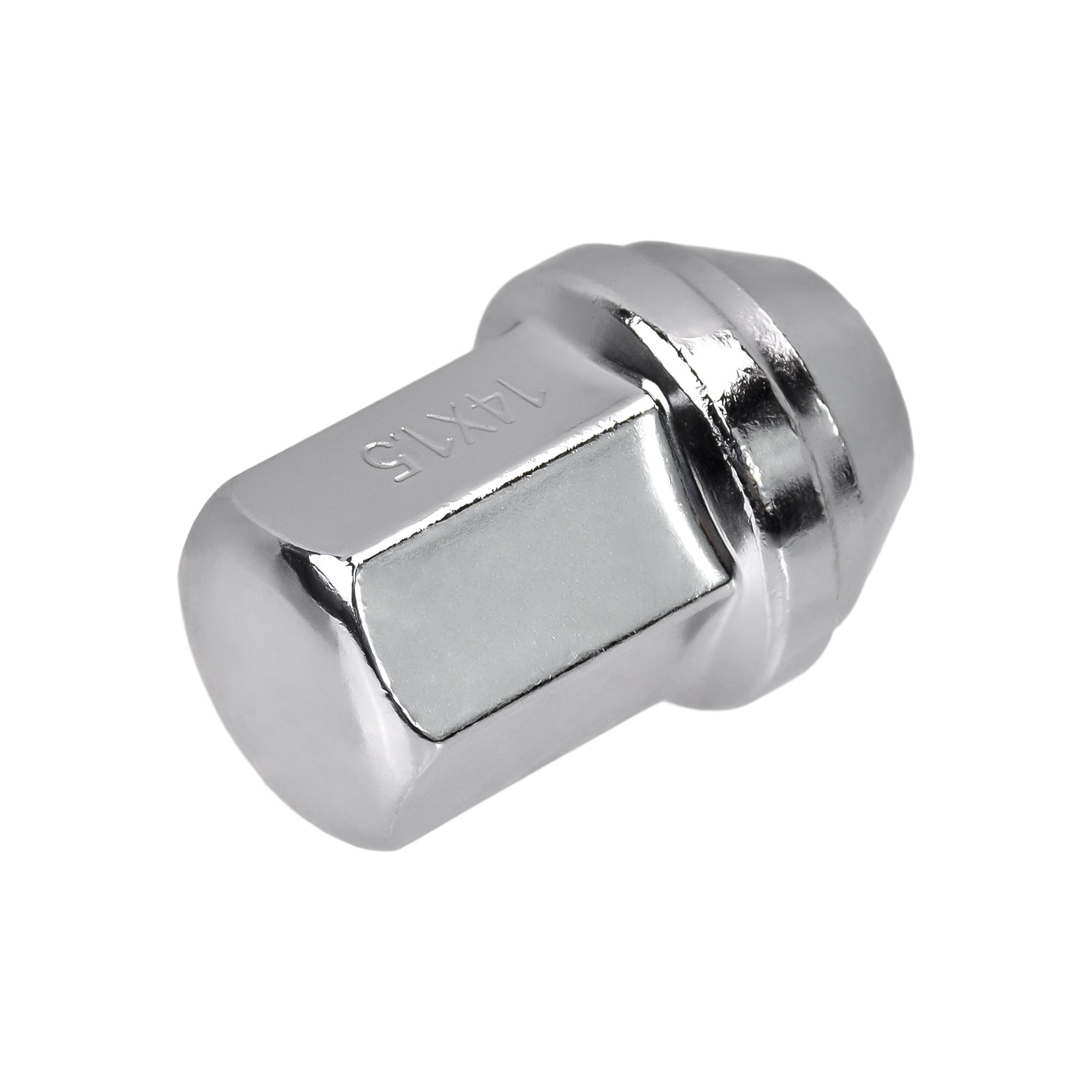 Hex Autoparts 32PCS 14x1.5 Chrome Lug Nuts for Chevy GMC Silverado 2500 3500 GMC Sierra 2500 Hummer H2