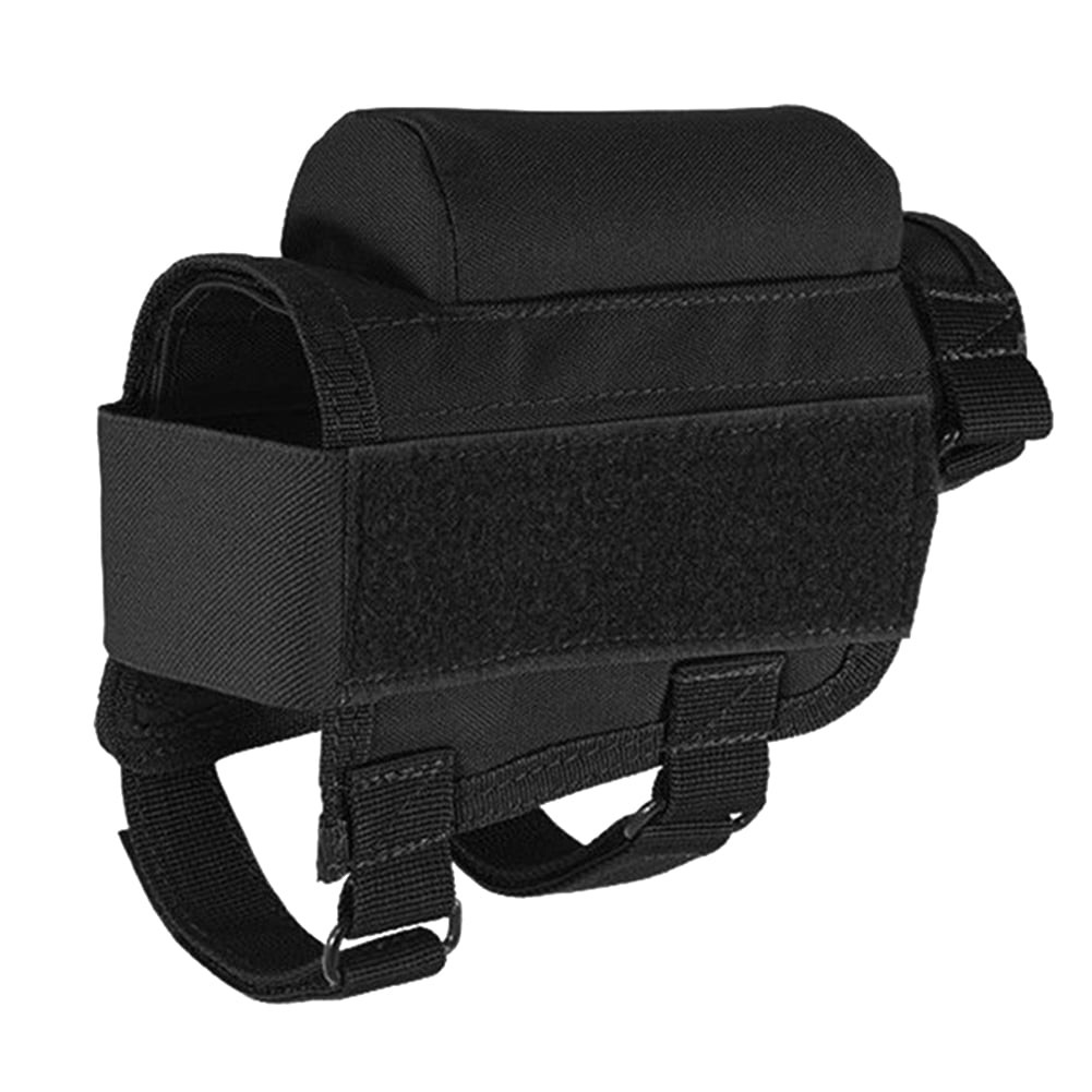 Details about   Tactical Rifle Buttstock Shooting Cheek Rest Pad Left/Right Ammo Carrier Pouch