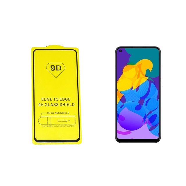 Película De Vidrio Templado 9D Vidrio Templado De Alta Definición Reforzado Película De Vidrio Protectora Completa Anti-Rasguños Anti-Rotura Protector De Pantalla De Teléfono Vidrio Para Honor Play4T seitruly EL010642-00