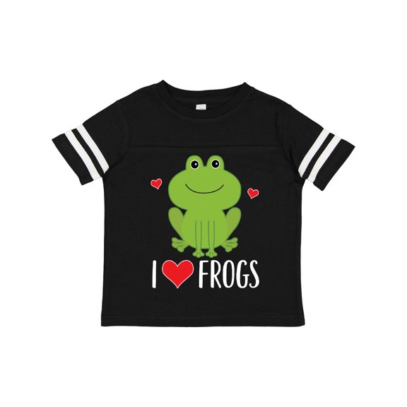 Inktastic I Love Frogs Boys or Girls Toddler T-Shirt