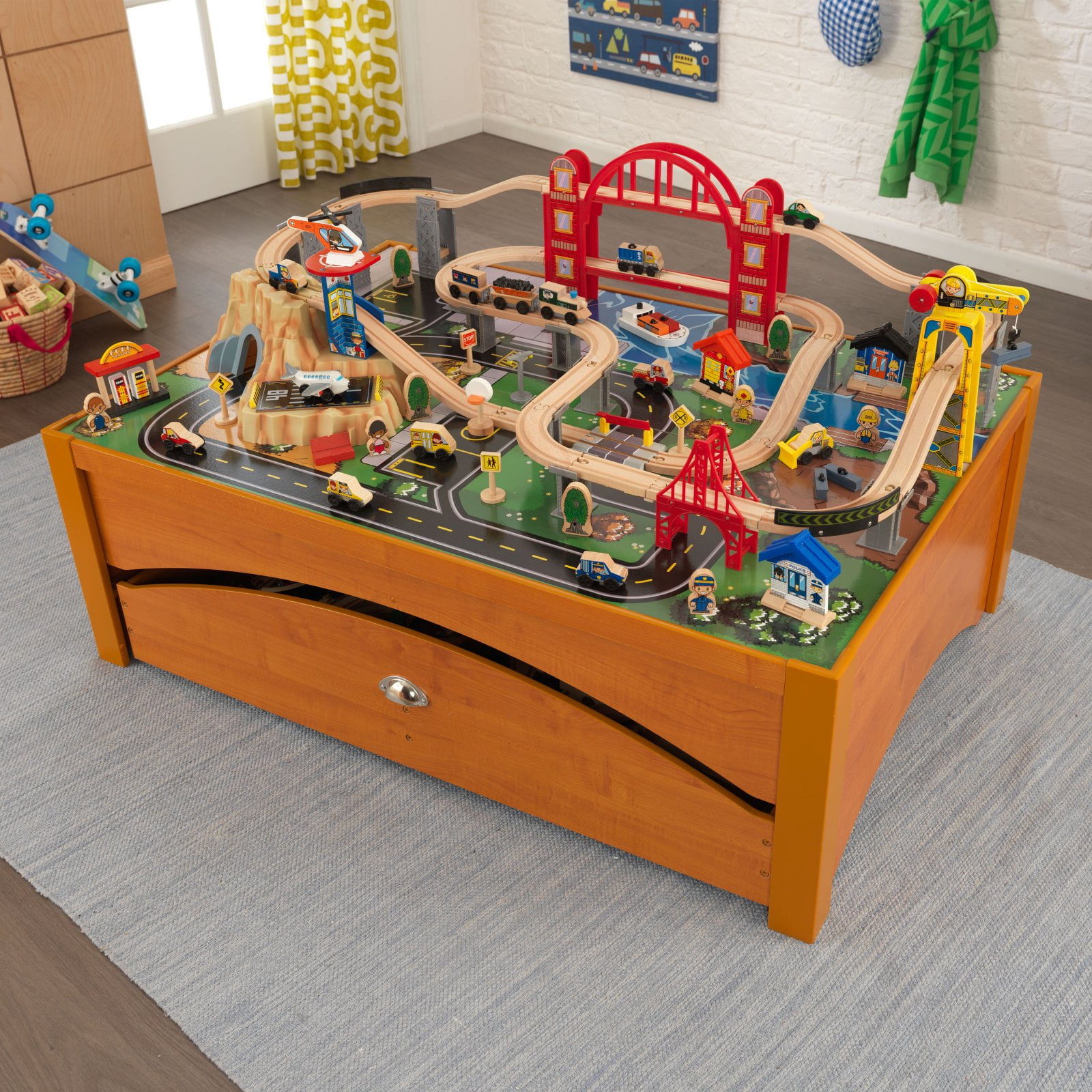 kidkraft metropolis train set