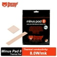 thumbnail image 2 of Thermal Grizzly Minus Pad 8 Thermal Pad Multi-Size 8.0W/MK For Computer CPU/GPU Cooler Heat Dissipation Silicone Pad 20x120x1.0mm, 2 of 6