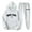 White, variant on New York Womens Sweatsuits 2 Piece Set 2026 Trendy Hoodie and Joggers Sweatpants Matching Set