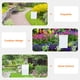 thumbnail image 3 of 12 PCS Banderas en blanco Jardín DIY Haciendo decoraciones de bandera Patio exterior Banderas en blanco, 3 of 5