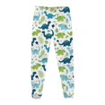 thumbnail image 4 of SXcggal One Ensemble de Pyjama pour Enfants Imprimé Dinosaure Col Rond Manches Longues Pantalon Long Vêtements de Maison (2-9 Ans) Ensemble Mignon et Léger pour Garçons et Filles, 4 of 5