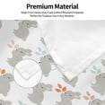 thumbnail image 5 of Lsque Gray Rabbit Pattern Flag,Gray Rabbit Printed Garden Flag 48 x 72 in - Double Sided Small Flags for Yard, 5 of 9