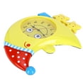 thumbnail image 2 of Reloj de pared de dibujos animados, silencioso, sin tictac, decorativo, para dormitorio infantil, estudio y decoración., 2 of 14