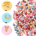 thumbnail image 3 of 1000Pcs Acrylic Beads English Letters Beads DIY Jewelry Beads Making Loose Beads DIY Beads, 3 of 8
