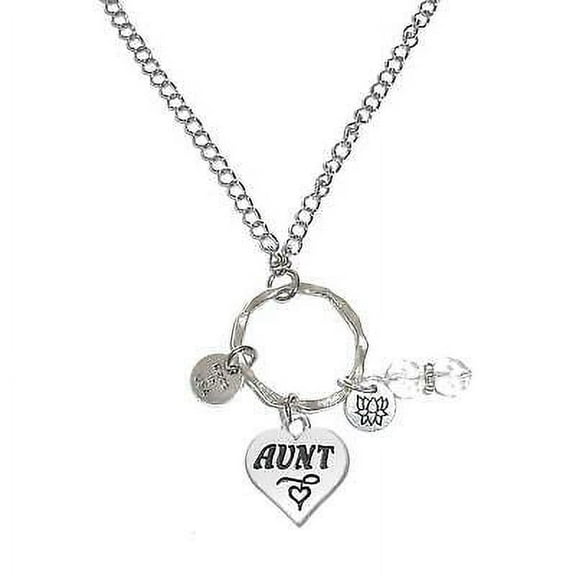 "Aunt" Rear View Mirror Charm - Hanging Ornament by Hidden Hollow