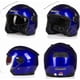 thumbnail image 2 of Half Face Motorcycle Helmet with Visor, CC06, XL/5859cm, 2 of 2