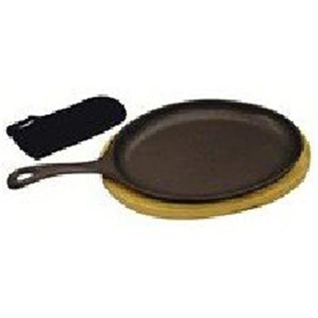 Fajita Pan with Wooden Tray