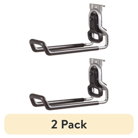 (2 pack) Rubbermaid FastTrack Garage Storage Wall Mounted Ladder Hook